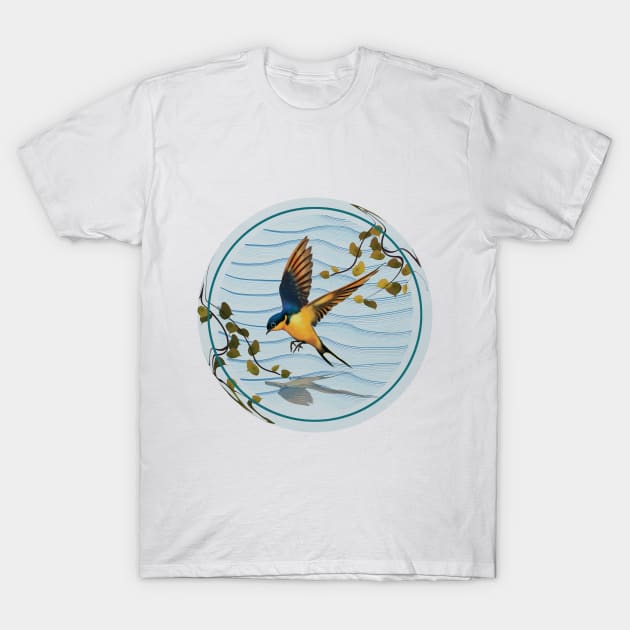 Swallow bird shirt discount